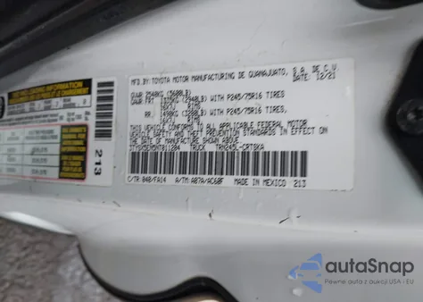 2022 Toyota Tacoma Sr5 from USA, damaged, VIN 3TYSX5EN5NT011204